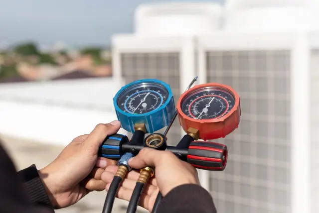 Air conditioning repair check
